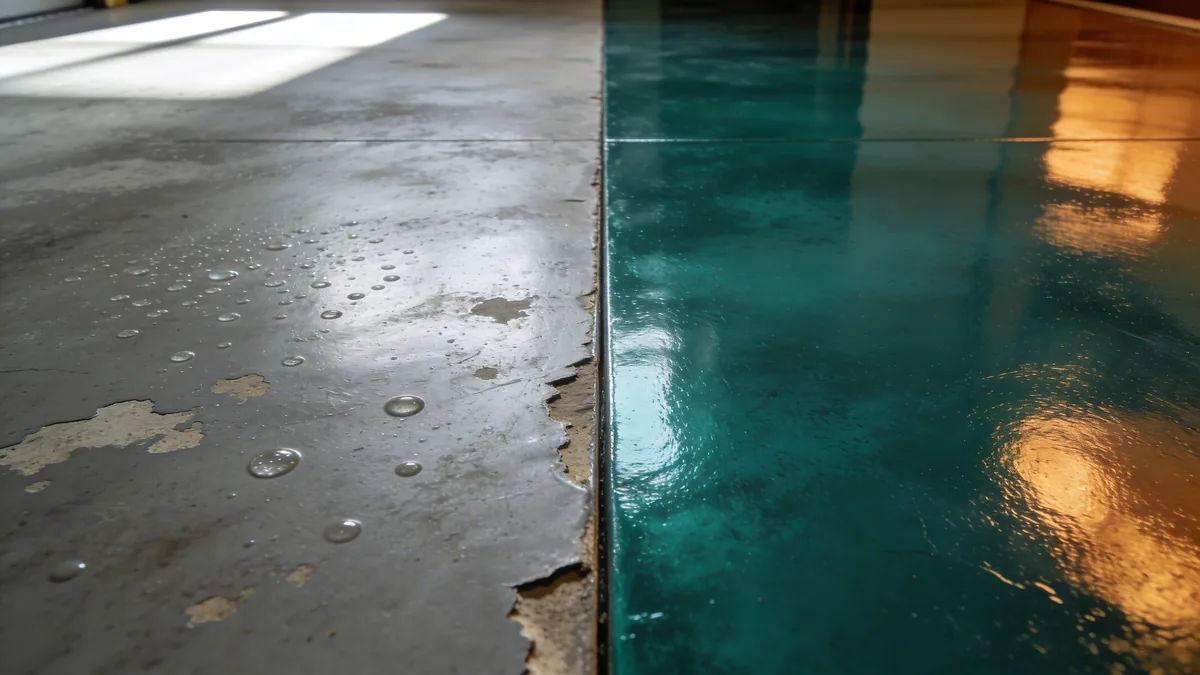 DIY vs Pro Garage Epoxy